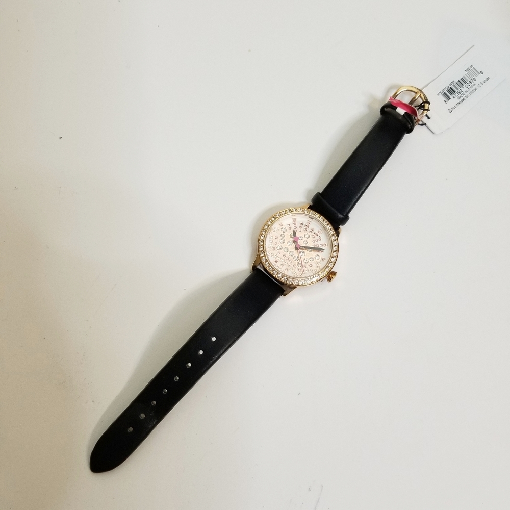 BETSEY JOHNSON CROWN OF JEWELS WATCH NWT - Picture 5 of 9